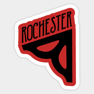 Rochester Flower - single petal Sticker